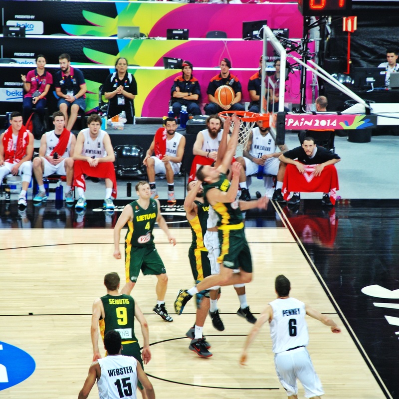 Lithuania New Zeland basketball game