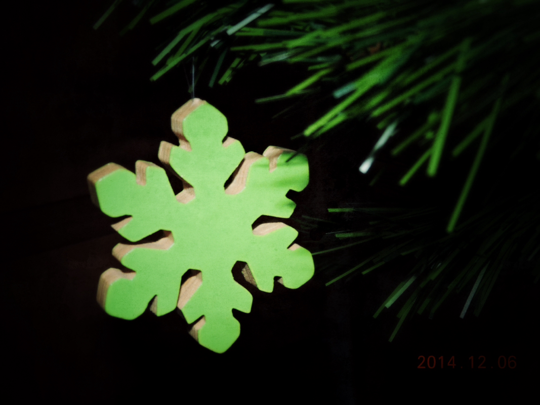 Image Green Snowflake