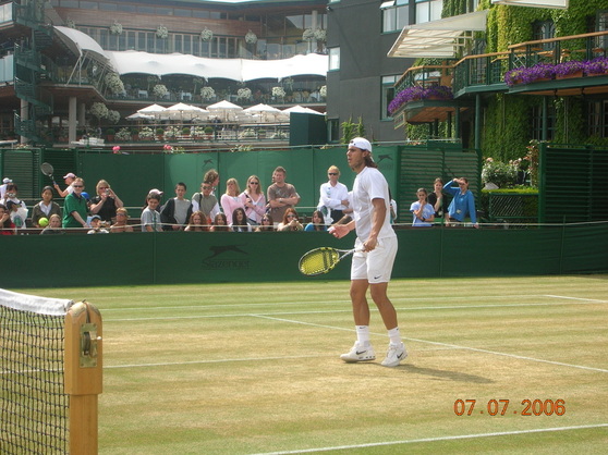 Rafa Nadal, Tennis, Wimbeldon, London. Image.