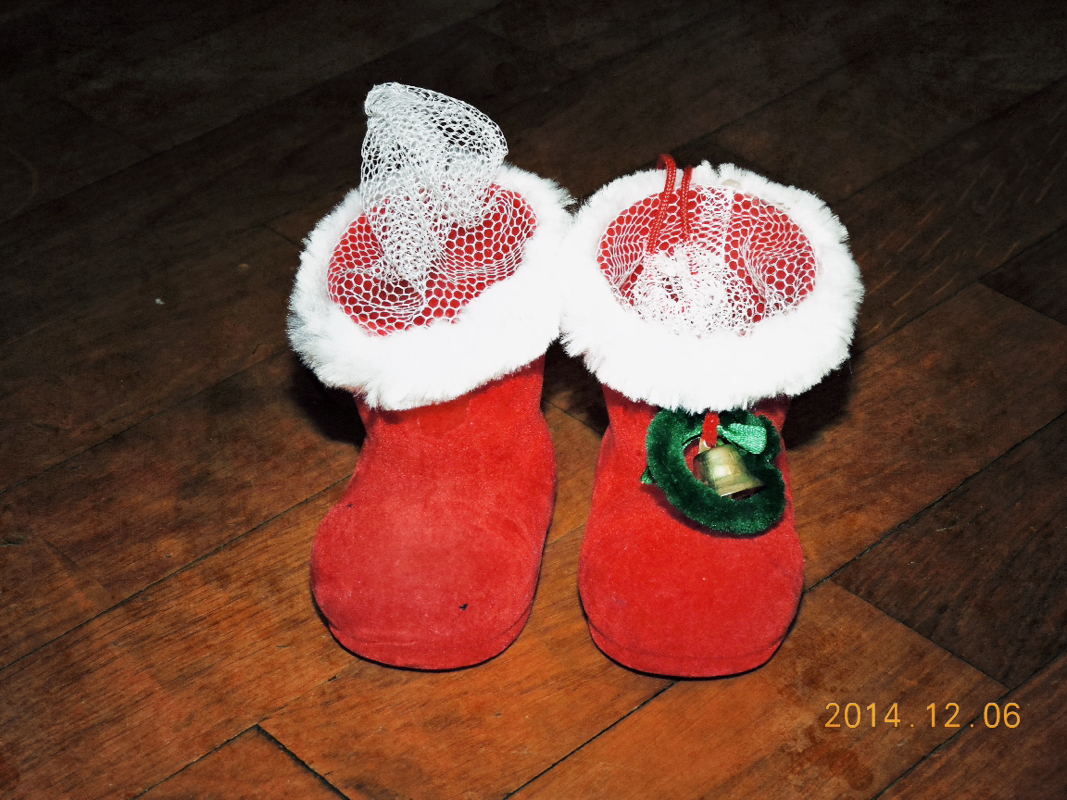 Image Christmas Red Boots